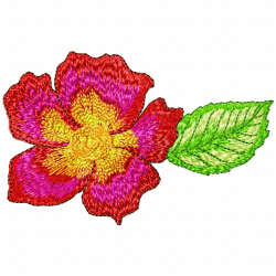 Flowers And Tree Embroidery Design 2 Flowers And Tree Embroidery Design 2